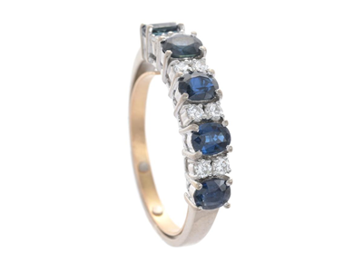 Smycken, RING, 18K vitguld