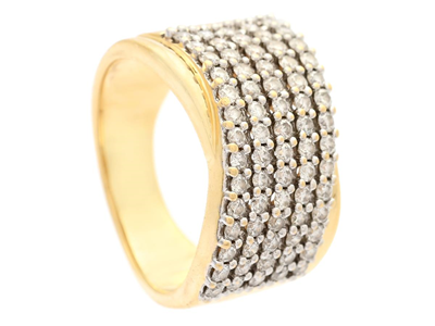 Smycken, RING, 18K guld