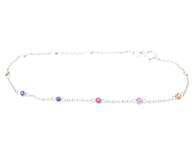 Smycken, ARMBAND, 18K vitguld