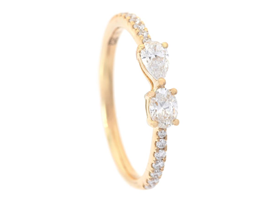 Smycken, RING, 18K guld