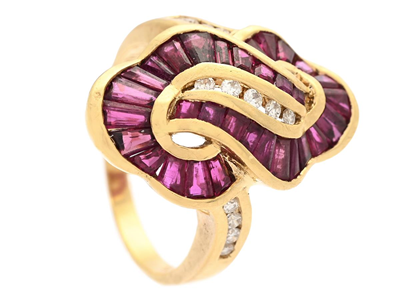 Smycken, RING, 18K guld