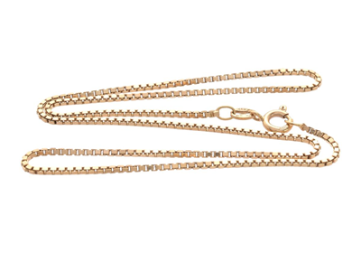 Smycken, HALSKEDJA, 18K guld