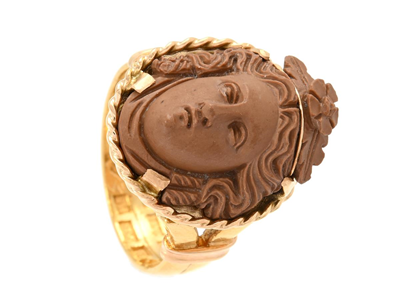 Smycken, RING, 18K guld