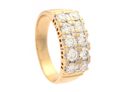 Smycken, RING, 18K guld