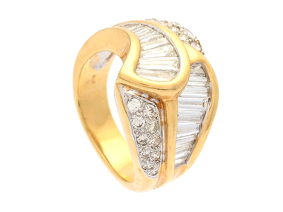 Smycken, RING, 18K guld