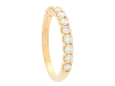 Smycken, ALLIANSRING, 18K guld