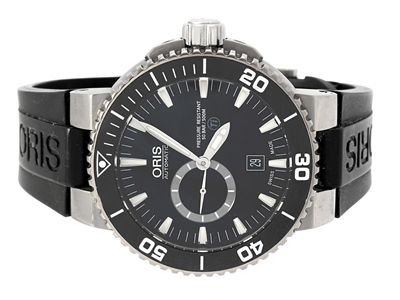 Klockor, ORIS, Aquis Small Second (50 BAR/500M)