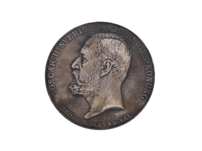 Medaljer, MINNE, silver