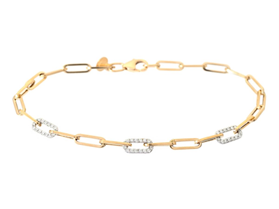 Smycken, ARMBAND, 18K guld/vitguld