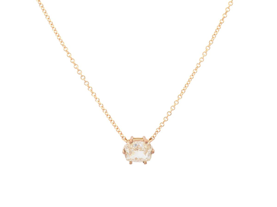 Smycken, ENSTENSCOLLIER, 18K guld
