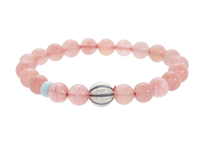 Smycken, ARMBAND, kulor av kvarts
