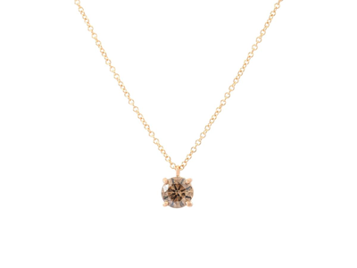 Smycken, ENSTENSCOLLIER, 18K guld