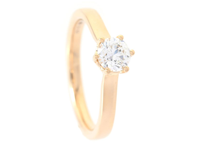 Smycken, ENSTENSRING, 18K guld