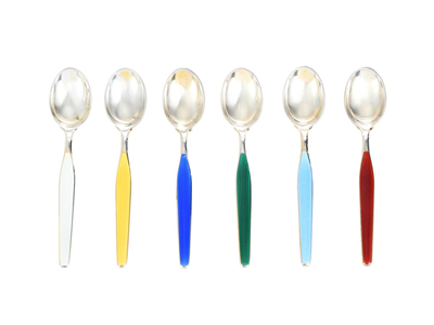 Silver, KAFFESKEDAR, 6 st