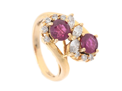 Smycken, RING, 18K guld