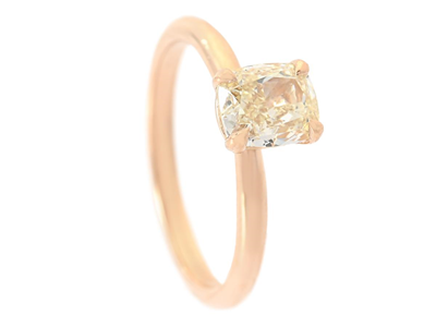 Smycken, ENSTENSRING, 18K guld
