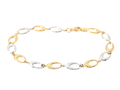 Smycken, ARMBAND, 18K guld/vitguld