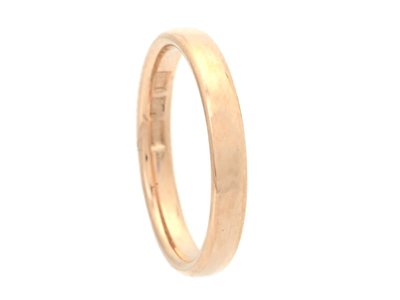 Smycken, SLÄT RING, 18K guld