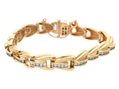Smycken, ARMBAND, 14K guld