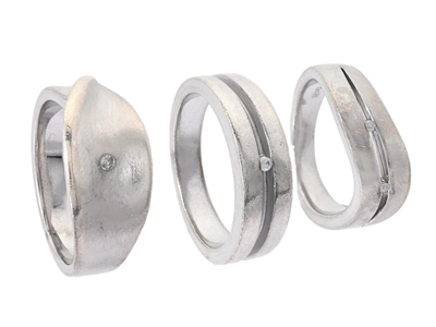 Smycken, SMYCKESET, 3 st ringar