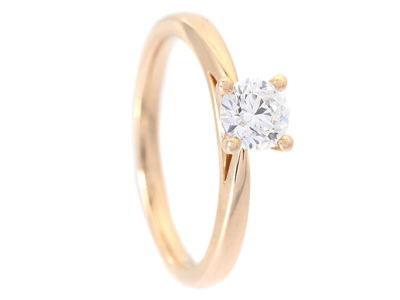 Smycken, ENSTENSRING, 18K guld