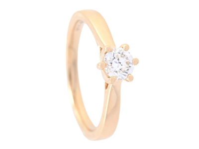 Smycken, ENSTENSRING, 18K guld