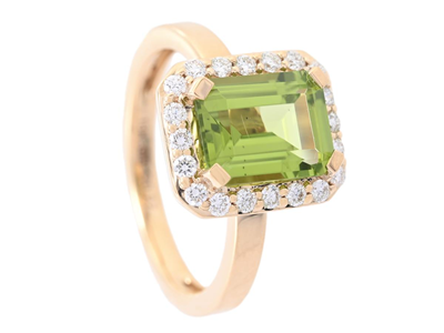 Smycken, RING, 18K guld