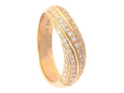 Smycken, RING, 18K guld