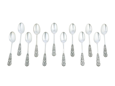 Silver, KAFFESKEDAR, 12 st