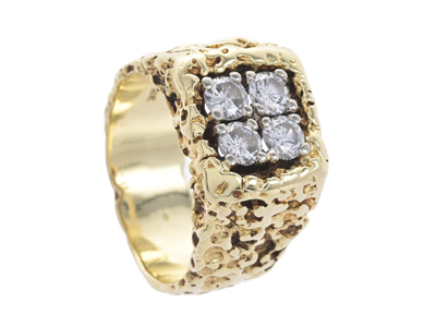 Smycken, RING, 14K guld