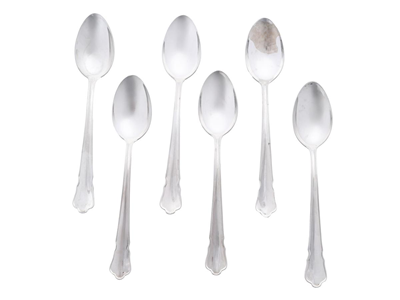 Silver, MOCCASKEDAR, 6 st