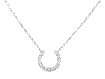 Smycken, COLLIER, 18K vitguld