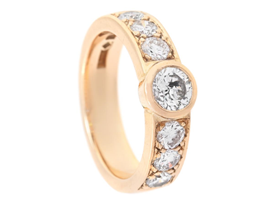 Smycken, RING, 18K guld