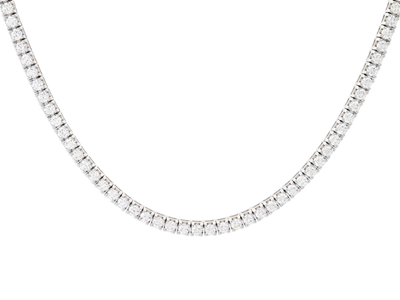 Smycken, RIVIERECOLLIER, 18K vitguld