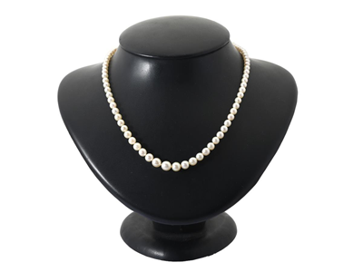 Smycken, PÄRLCOLLIER, odlade pärlor