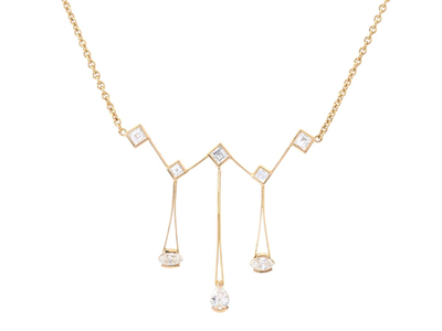 Smycken, COLLIER, 18K guld