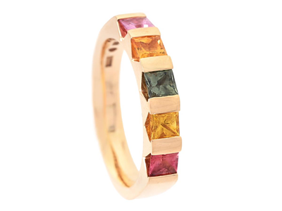 Smycken, ALLIANSRING, 18K guld