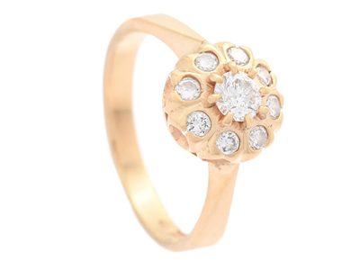 Smycken, CARMOSÉRING, 18K guld