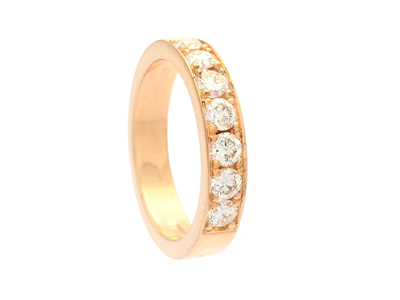 Smycken, ALLIANSRING, 18K guld