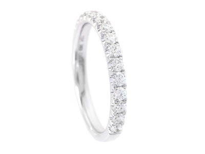 Smycken, ALLIANSRING, 18K vitguld