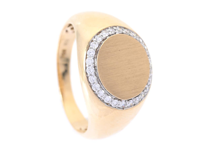 Smycken, KLACKRING, 18K guld
