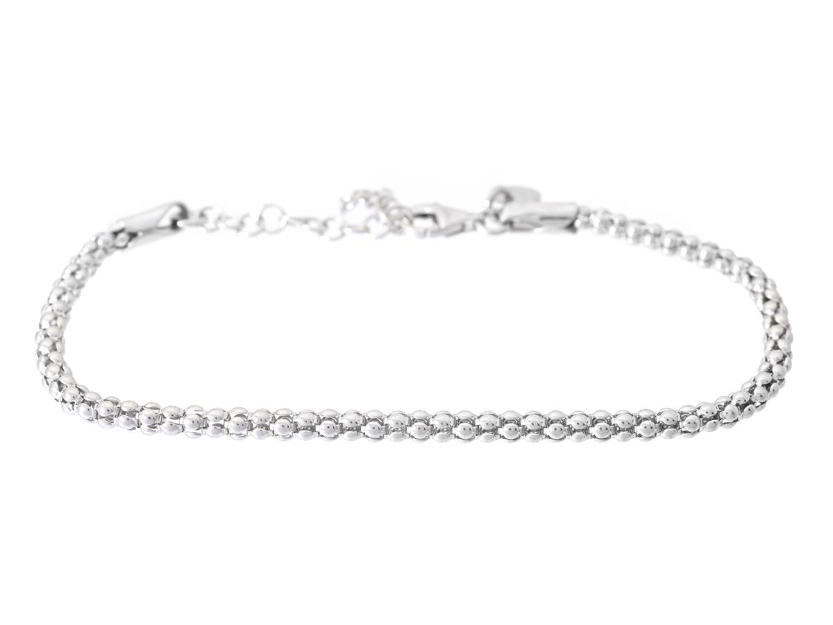 MARCELLO PANE, armband, sterlingsilver,fantasilänk, längd 16,5-20 cm, vikt 3,2 g, ask.