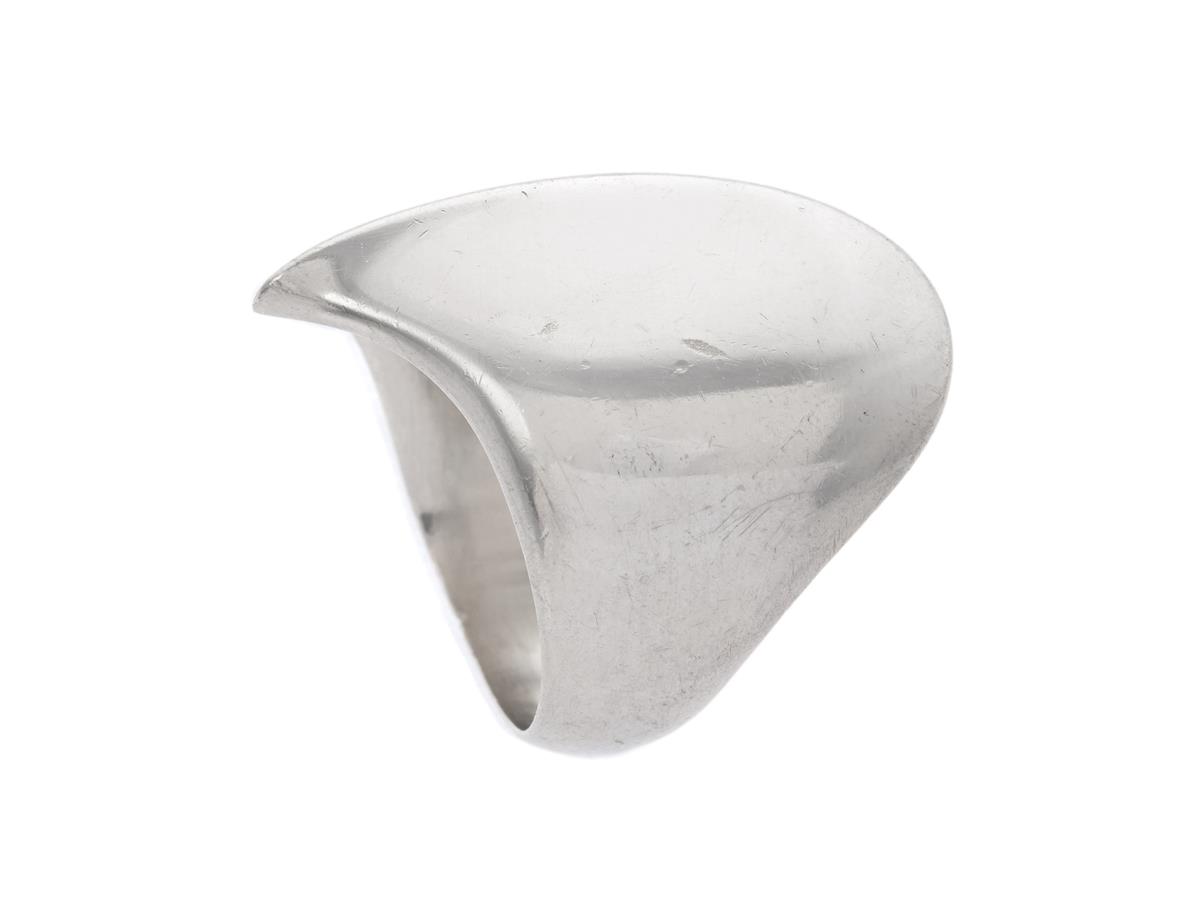 GEORG JENSEN, ring, sterlingsilver, nr 91, design Nanna Ditzel, Danmark, stl 17,75 mm, vikt 16,3 g.
