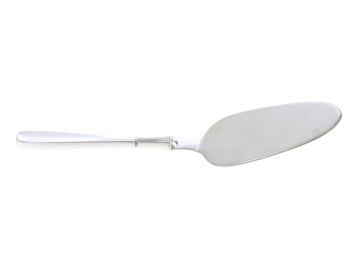 TÅRTSPADE, sterlingsilver/rostfritt stål, W&S Sørensen, Danmark, längd 21 cm, vikt 67,9 g.