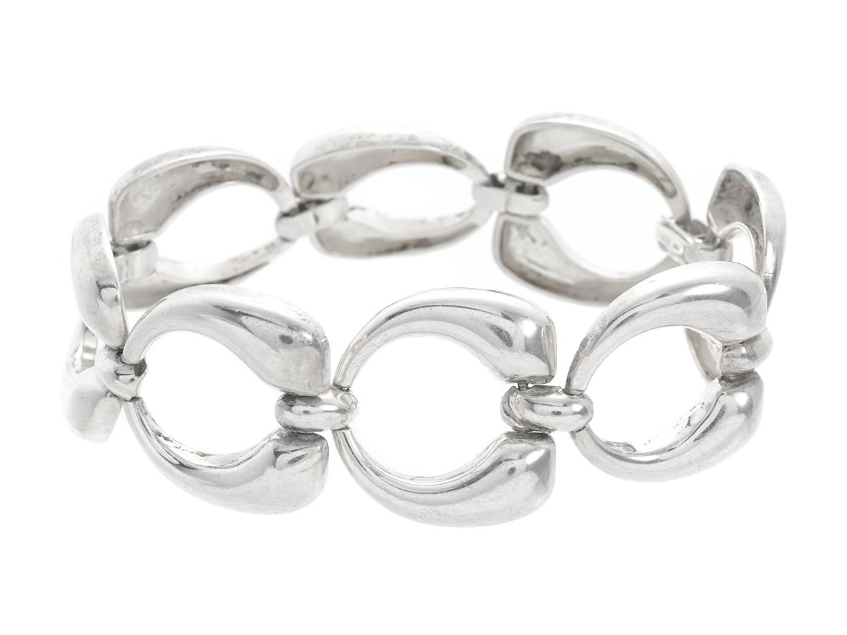 ARMBAND, silver, längd 20 cm, vikt 42,6 g.