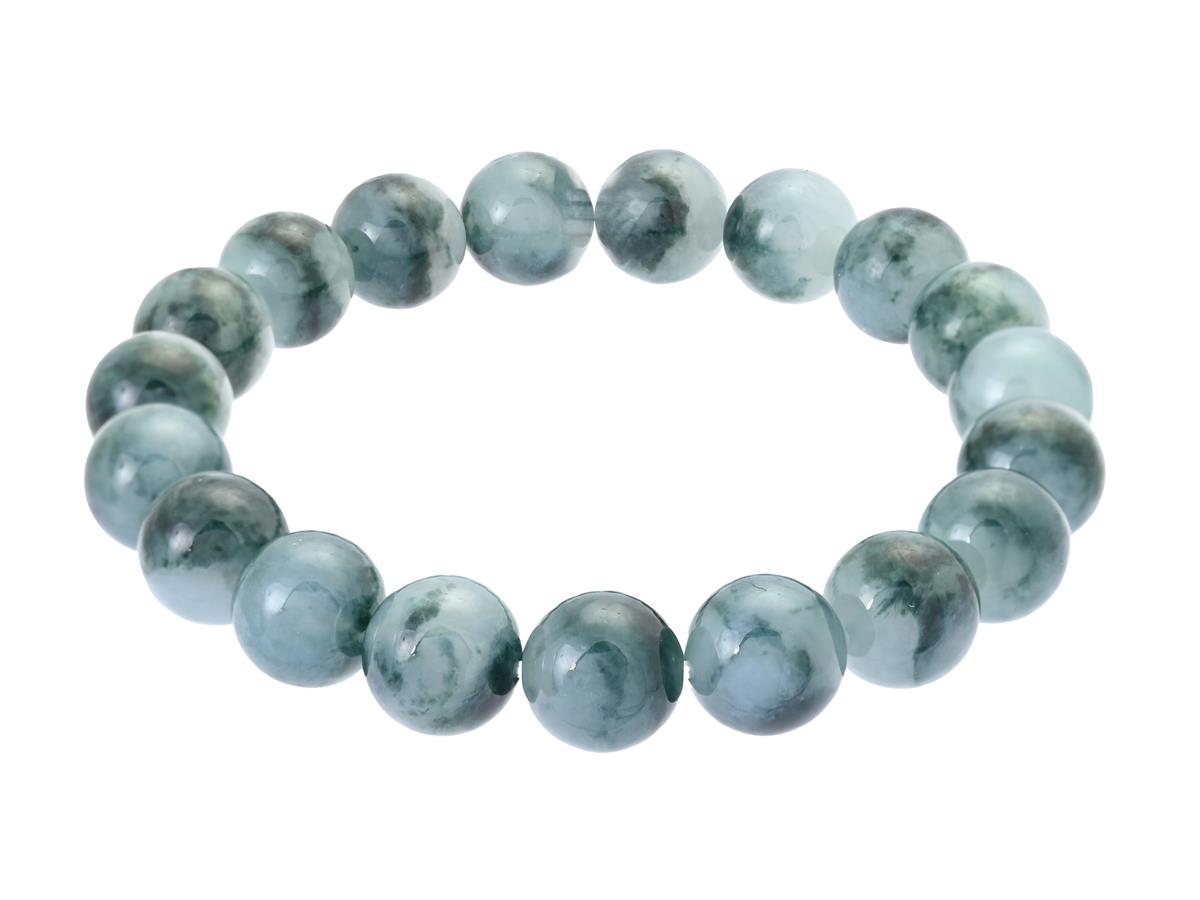 ARMBAND, Fei Cui kulor 9,96-10,06 mm, A-Jade, LIU report 964416, stretch, vikt 32,4 g.