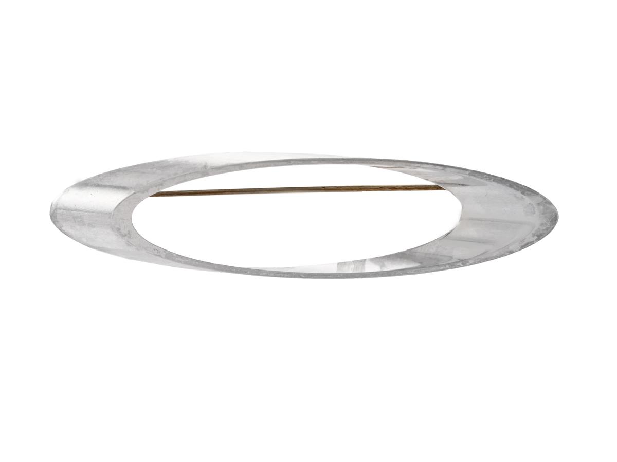 N.E FROM, brosch, sterlingsilver, mått ca 73 x 19 mm, vikt 7,0 g.