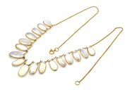 Smycken - COLLIER, 14K guld - View 2