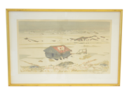 Konst, Litografi Roland Svensson, motiv 30x52cm 45x66cm inkl. ram signerad och numrerad 90/250, i auktion: Pant – Tisdag 13 maj 2014