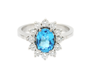 Smycken, RING, 18K vitguld, i auktion: Moderna – Lördag 14 juni 2014